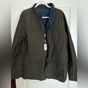 Peter Miller men's jacket olive green size M. New with tags.